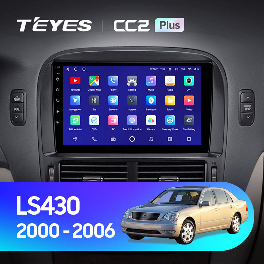 Teyes CC2 Plus 9" для Lexus LS 430 2000-2006