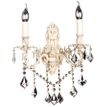 Бра настенное OML-74401-02 кремовый Omnilux Taranto