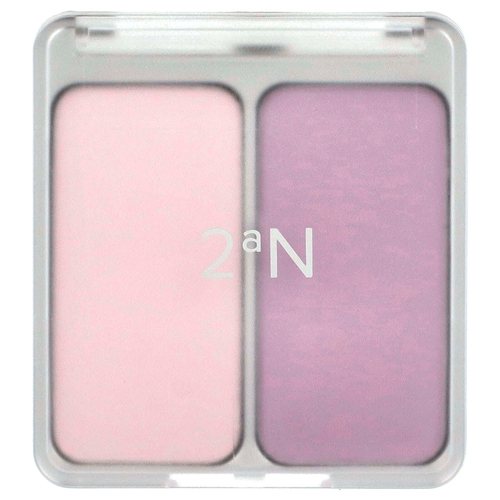 2aN, Dual Cheek, оттенок 01 сладкая вата, фиолетовый, 9 г