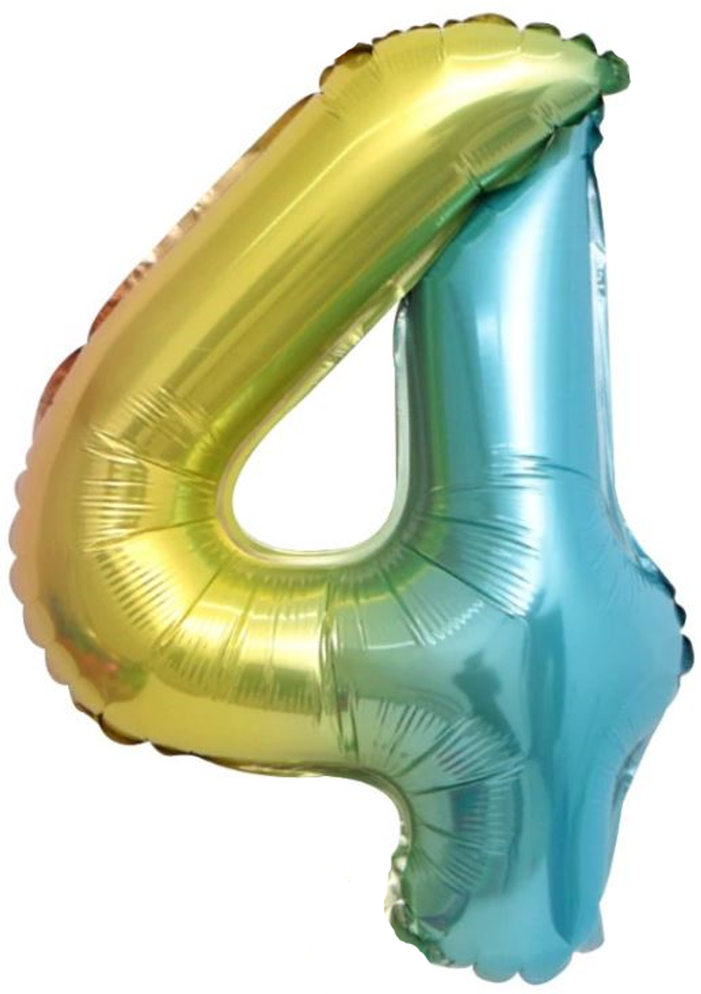 Цифра 4 градиент 40” б79