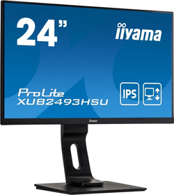 Монитор Iiyama 24;; ProLite XUB2493HSU-B1 1920x1080 IPS LED 75гц 4ms VGA HDMI DisplayPort
