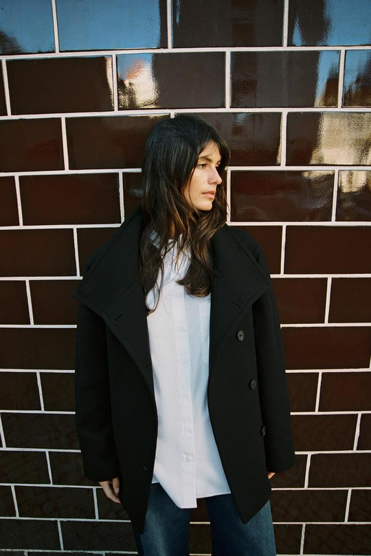 ZARA КОРОТКОЕ ПАЛЬТО ИЗ СМЕСОВОЙ ШЕРСТИ С ВОРОТНИКОМ СТОЙКОЙ, ЧЕРНЫЙ