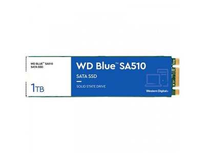 SSD накопитель Western Digital WD Blue SA510 250ГБ, M.2 2280, SATA III, [WDS250G3B0B]