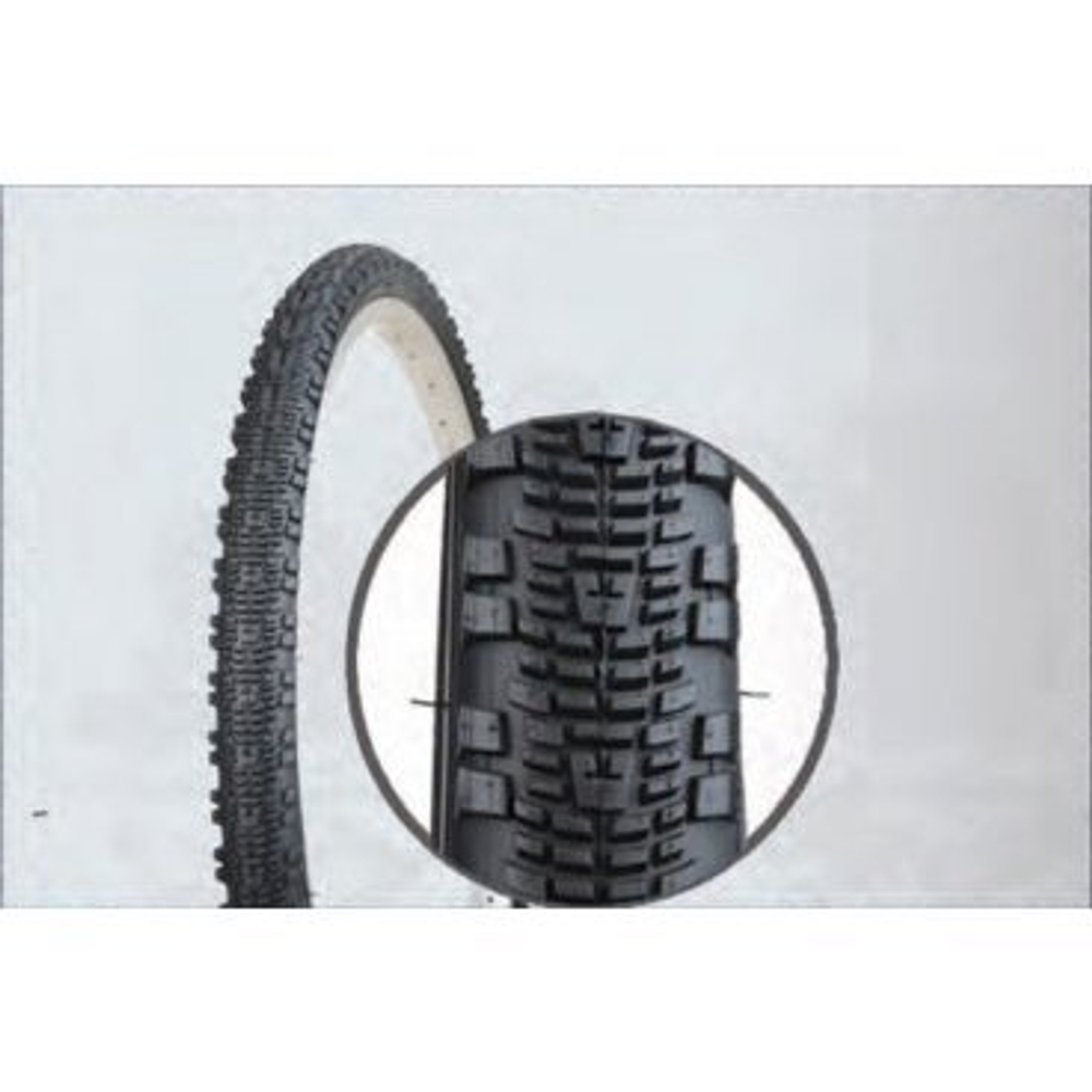 Покрышка велосипедная 24*1.95 черная PQ 715 24*1.95 black