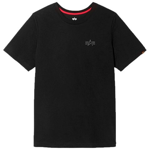 Футболка Alpha Industries Small Logo II (Черная)