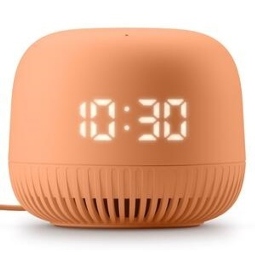 Умная колонка VK Капсула Нео, с часами,, голосовой помощник Маруся, оранжевый (VKSP11OR)