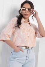 Рубашка Таффи (персиковая) Б12911-29М LT Collection