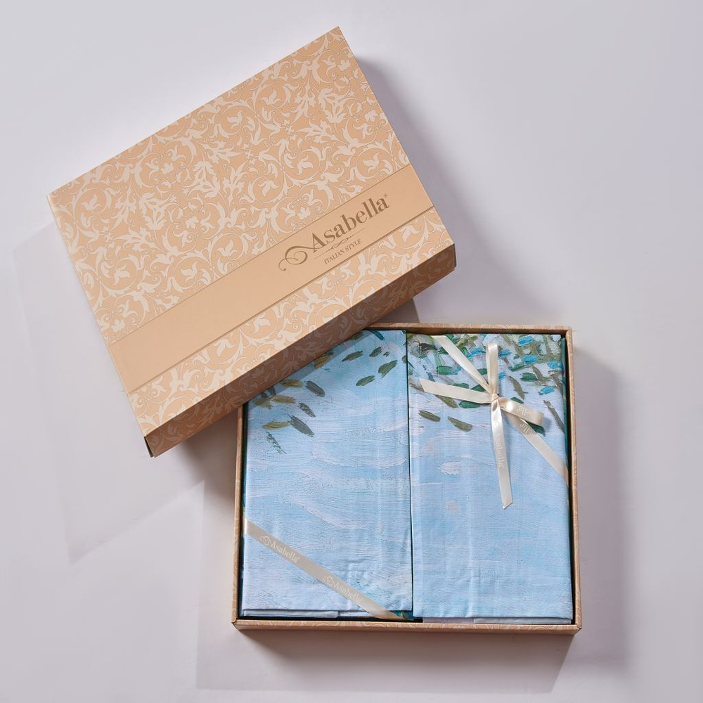 Постельное белье 2 спальное евро Asabella 2234-6