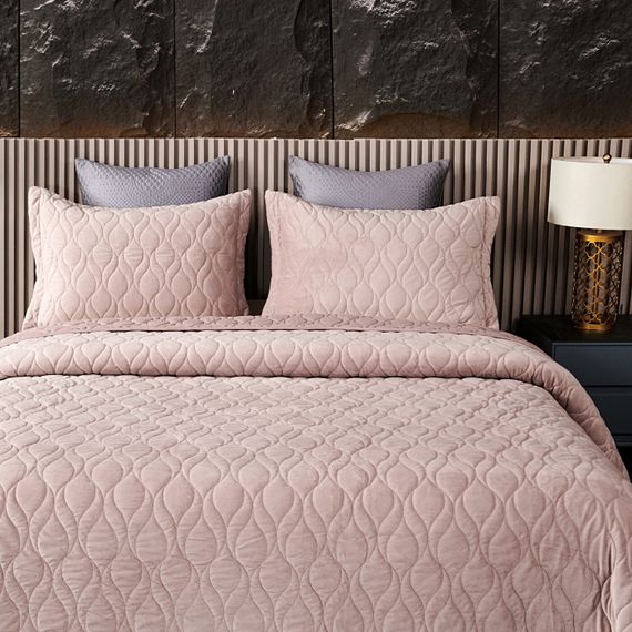 Нобилис (пепел роза) Покрывало 240х260