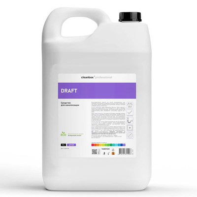 Средство для прочистки канализационных труб Vortex CleanBox Professional Draft 5 л