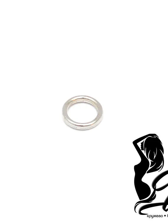 Кольцо Arta-F, 6 мм, металл, серебро