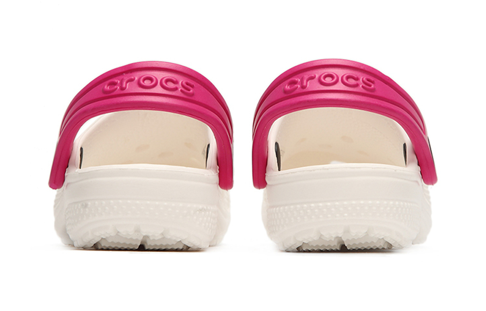 Children's Crocs Classic clog fun college beach hole shoes children's sandals White