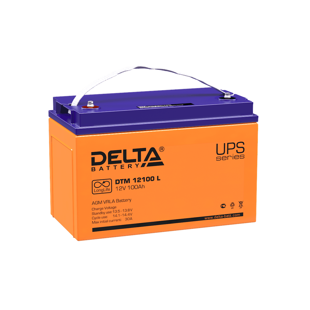 Аккумулятор DELTA DTM 12200 L