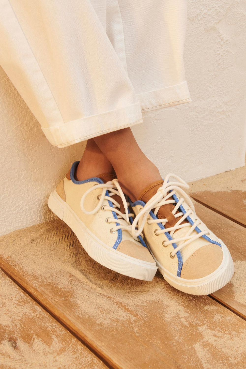 ZARA КОНТРАСТНЫЕ КРОССОВКИ, РАЗНОЦВЕТНЫЙ