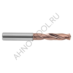 Сверло 15.9мм монолитное твердосплавное 3D с подводом СОЖ. SP-X801031590 VHM AHNO