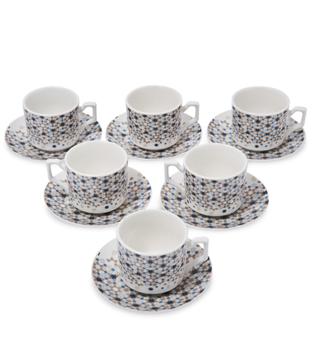 GAEM Art MUG-435/2 Набор из 6 чайных пар