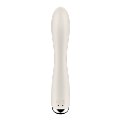 Вибратор кролик Satisfyer Spinning Rabbit 1, бежевый
