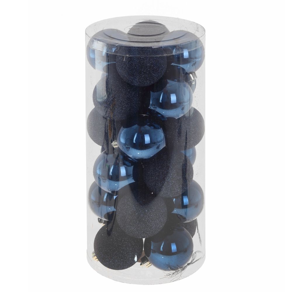 GAEM Набор из 24шт Украшение новогоднее "Шар", D 6 см, L14 W14 H31 см