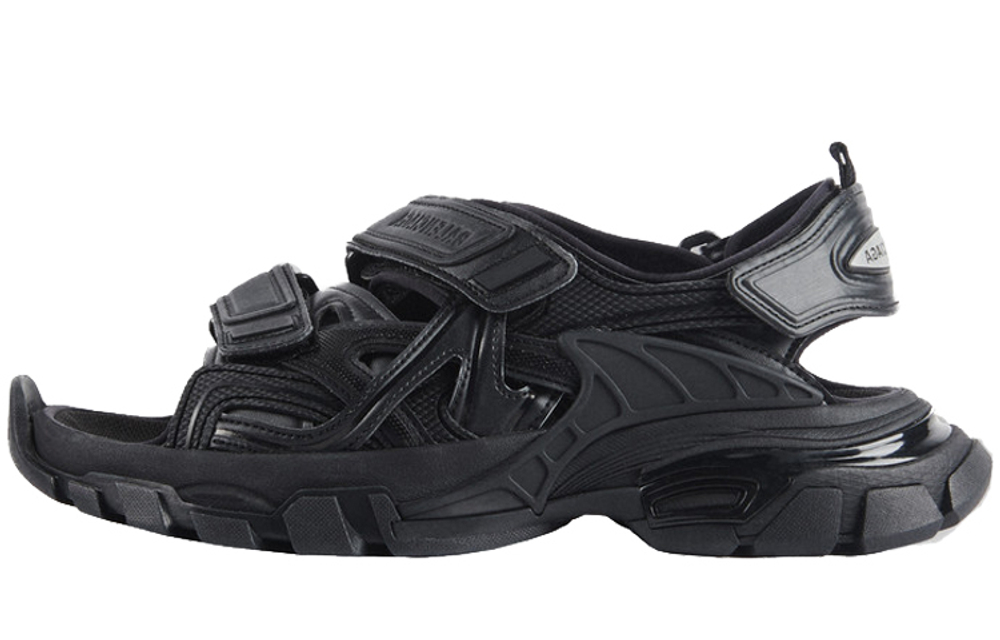 Balenciaga Balenciaga Track 2.0 open-toed beach sandals women's black