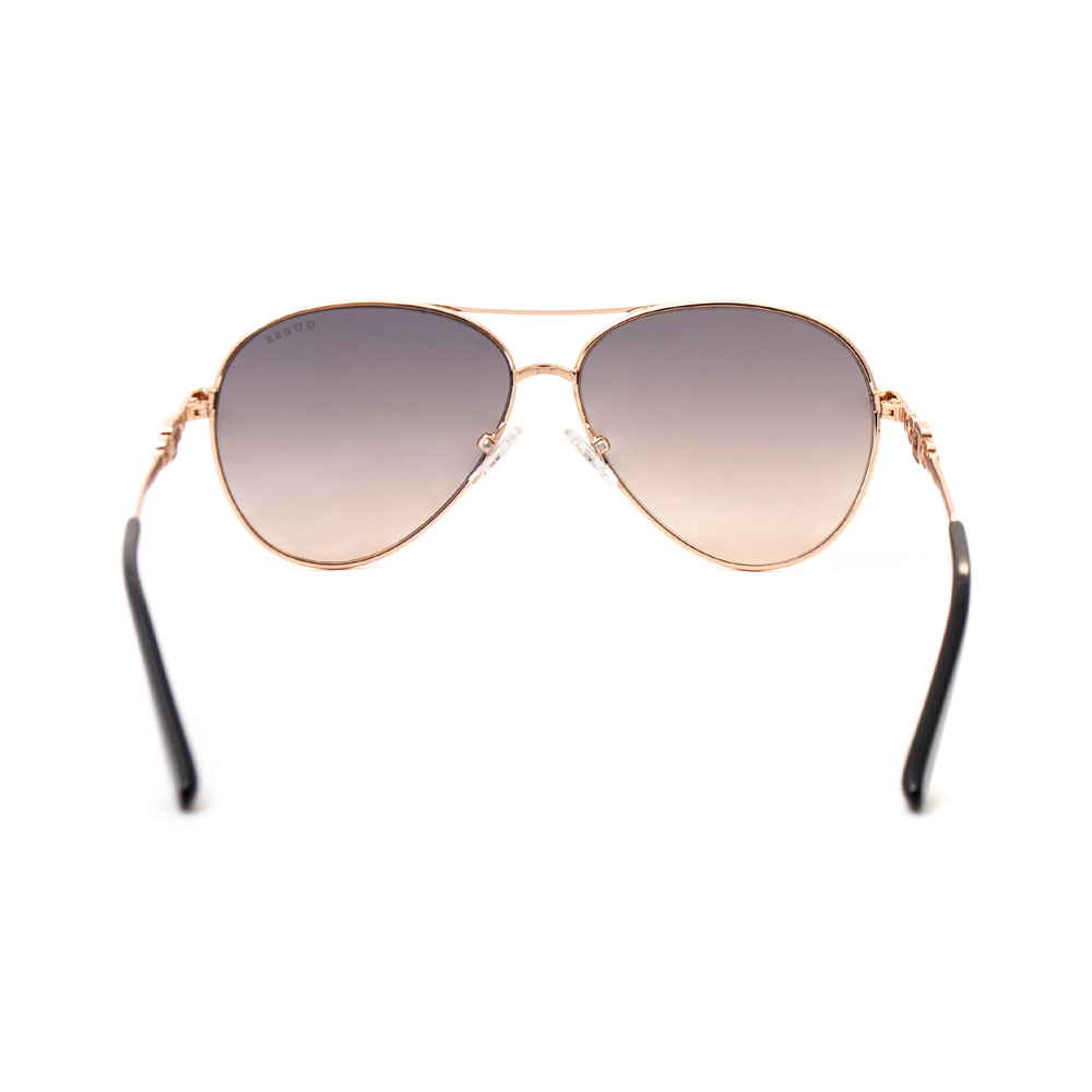Солнцезащитные очки GUESS 7885-H 05B авиатор черные с золотом