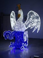 Световая фигура «Царевна-Лебедь»