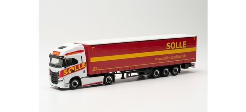 Грузовик Iveco S-Way «Solle» полуприцеп тент
