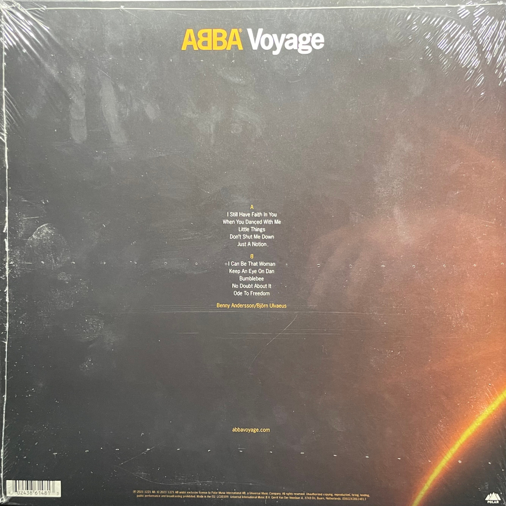 ABBA - Voyage (Европа 2021г.)