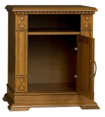 Тумба прикроватная "Верди Классик" П3.0487.1.03 (Дуб рустикаль, Массив)