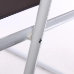 Стул 50*47*77см «Отдых» складной, серый ДоброСад