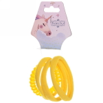 Резинки для волос 4шт «Your Paradise», яркий цвет, микс 6 цветов, d-6.5см (подвес Единорожек)