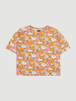 Футболка оверсайз Mjölk Happy Flowers