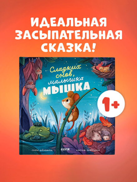 Книжки-картинки. Сладких снов, малышка мышка!