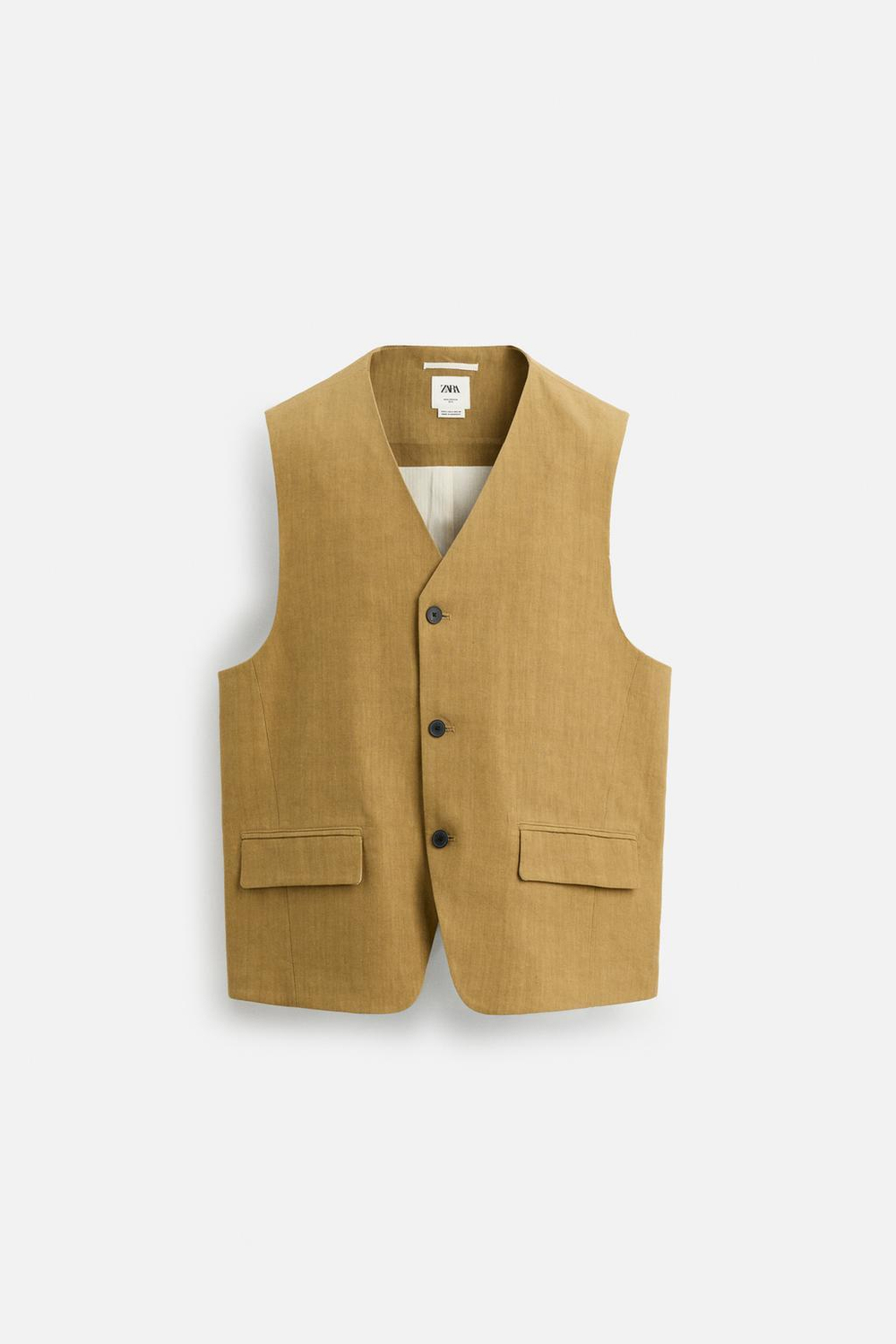 Жилет relaxed fit изо льна и лиоцелла - limited edition