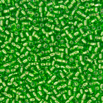 Японский бисер TOHO Round 11/0 (№27), с внутренним серебрением, прозрачный