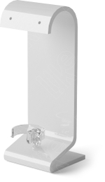 Подставка для гарнитура/кобра/2 отверстия/кольцедержатель/ПЭТ карман для бирки/Н-110 мм.