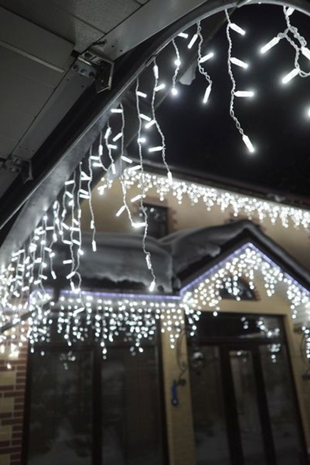 Новогоднее оформление, декор загородных домов