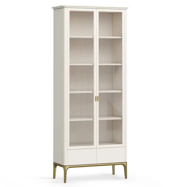 Шкаф книжный 2 ящика Alte