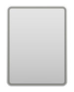 Зеркало Misty 3 Неон 600x800 (сенсор на корпусе)