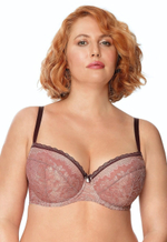 Бюстгальтер Zoe на косточках с дополнительными боковыми поддержками (Размер: 85D) (Цвет: грязно-розовый)