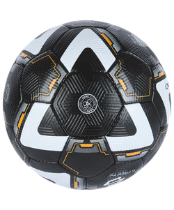 Мяч футбольный Trinity №5, черный/белый