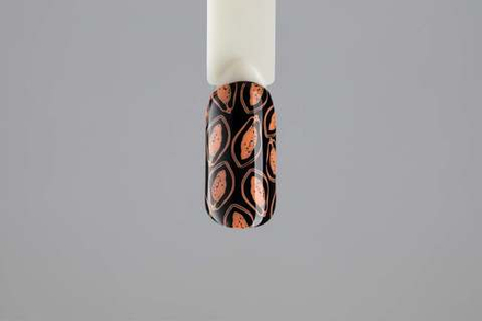 Лак для стемпинга Swanky Stamping S44, сливочно-оранжевый 6 мл