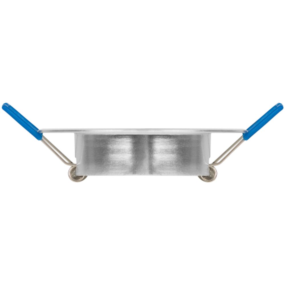 Встраиваемый светильник алюминиевый ЭРА KL32 AL/SL/1 MR16 12V 50W серебро | Алюминиевые встраиваемые светильники