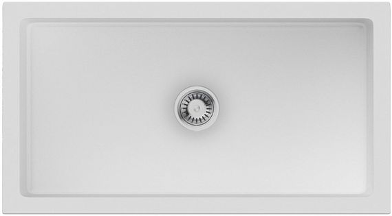 Кухонная мойка OMOIKIRI Mikura 83-WH Glossy Natceramic/белый (арт.4993259)