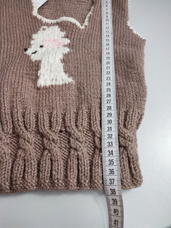 Безрукавка с шерстью на 3 года