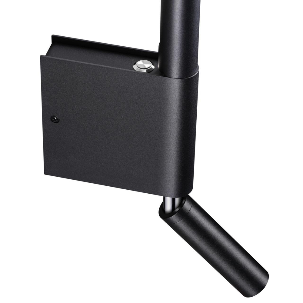 359436 OVER NT24 292 черный Светильник настенный с выключателем IP20 LED 5W+3W 220-240V 3000K 320Лм FERMO