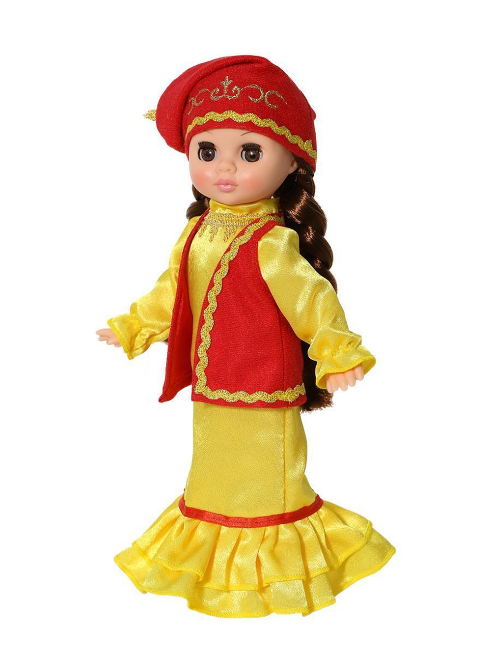Кукла Эля в татарском костюме 30см. (Весна)