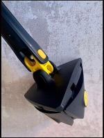 Швабра с отжимом для уборки ATM Х-33, микрофибра, цвет серый