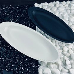 Lenardi 135-062 Набор из 2 овальных блюд 39,2/47см ЭФИОПИЯ в под.уп.(х8)Фарфор