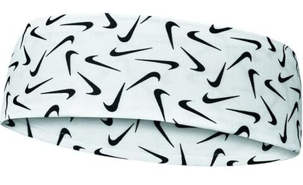Повязка на голову Nike Dri-Fit Fury Headband 3.0 Printed - White