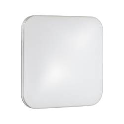 3020/DL TAN SN 213 Светильник пластик/хром LED 48Вт 3000-6300K 435х435 IP43 пульт ДУ/ LampSmart LONA